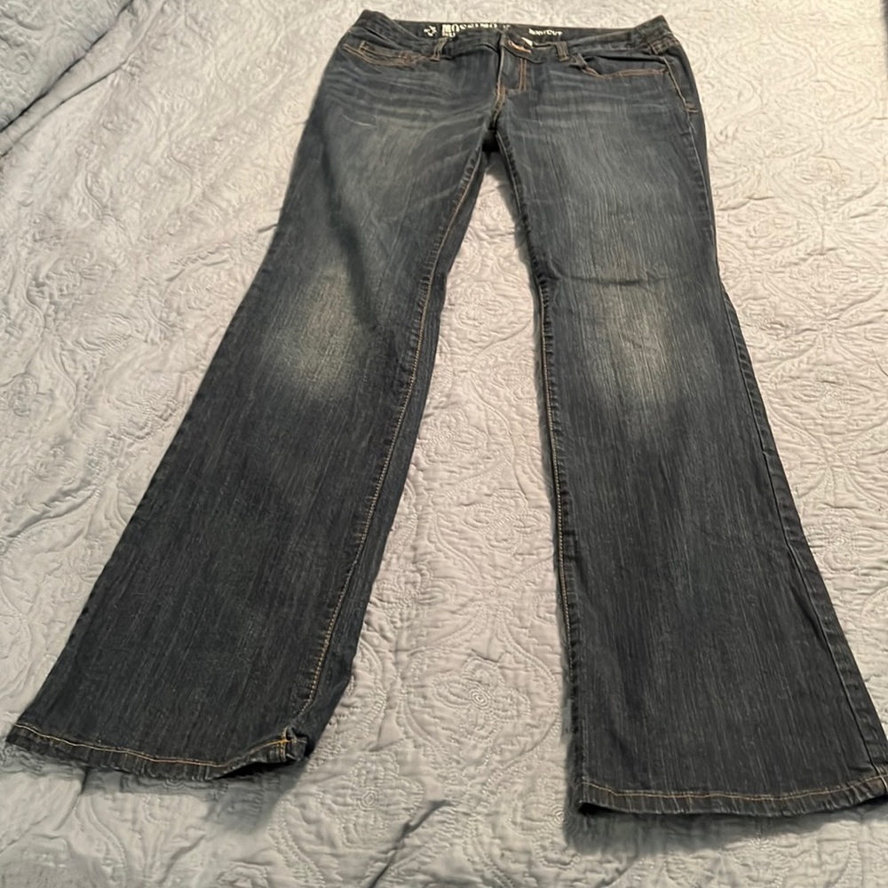 Mossimo supply size 11 long juniors boot cut jeans